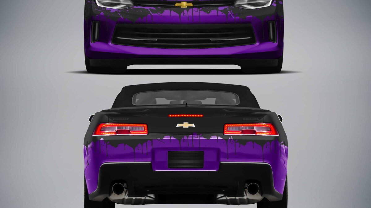 Chevrolet Camaro - Dripping Paint Design - img 4
