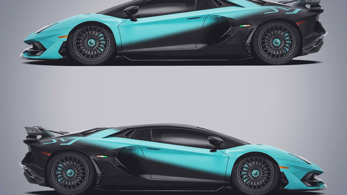 Lamborghini Aventador SVJ - Gradient Design - img 1
