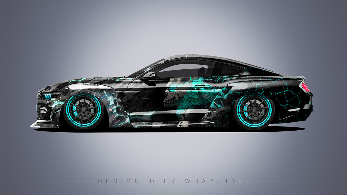 Ford Mustang - Kaiju Design 2 - cover