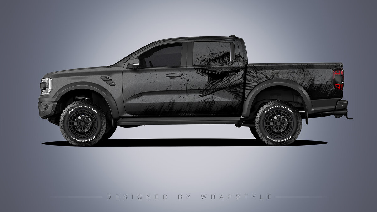 Ford Raptor - T-Rex Design - cover