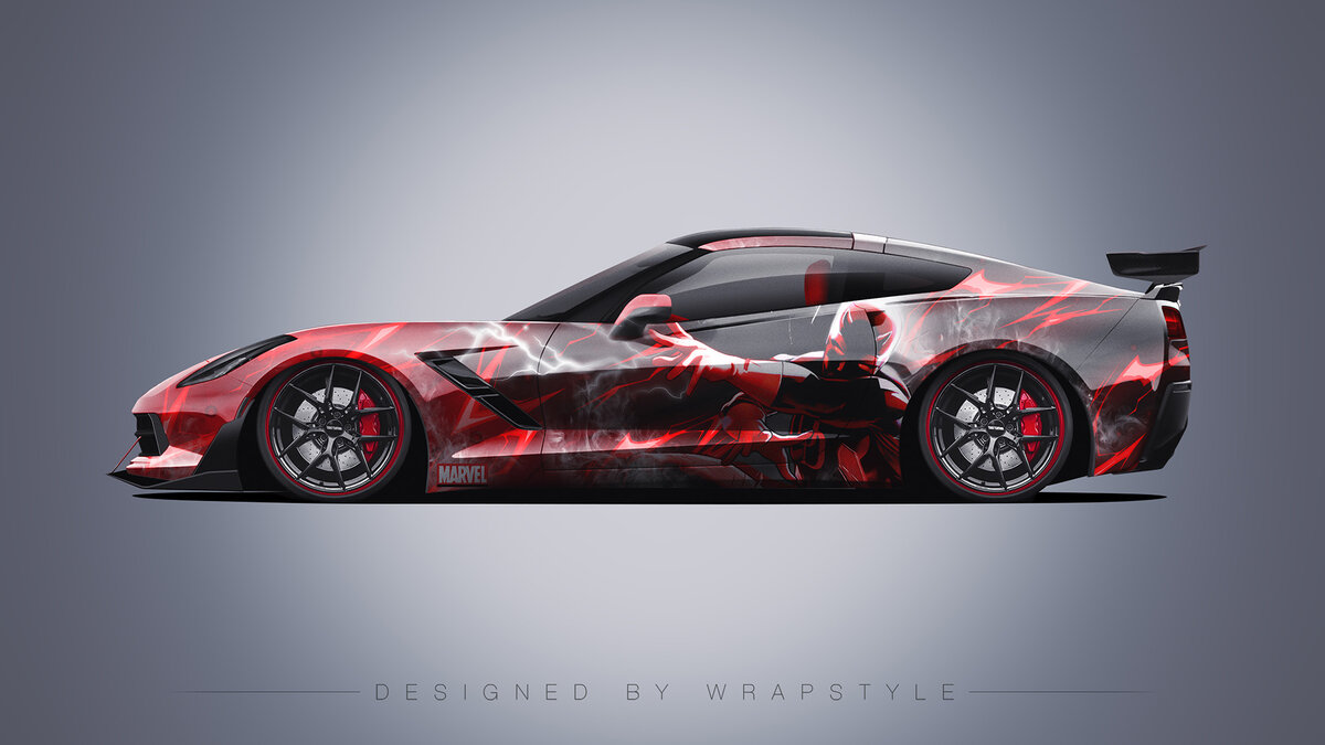 Chevrolet Corvette C7 - Daredevill Design - cover