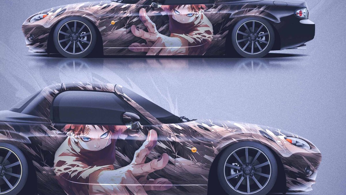 Mazda Miata - Naruto Gaara Design - img 1