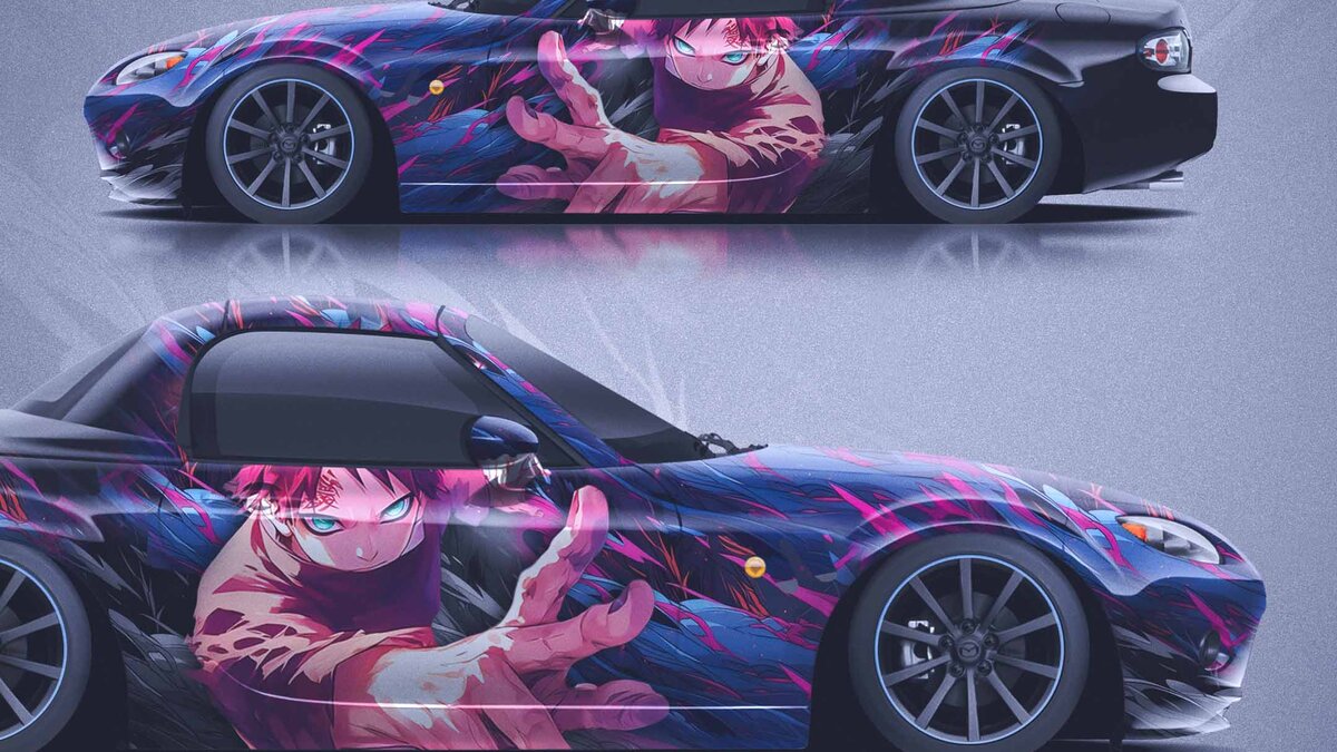 Mazda Miata - Naruto Gaara Design - img 2