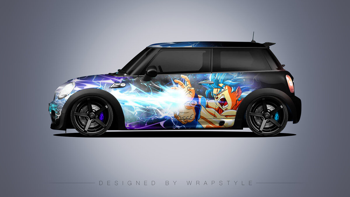 Mini Cooper S - Goku Design - cover