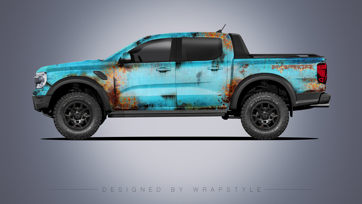 Ford Raptor - Rusty Design - cover