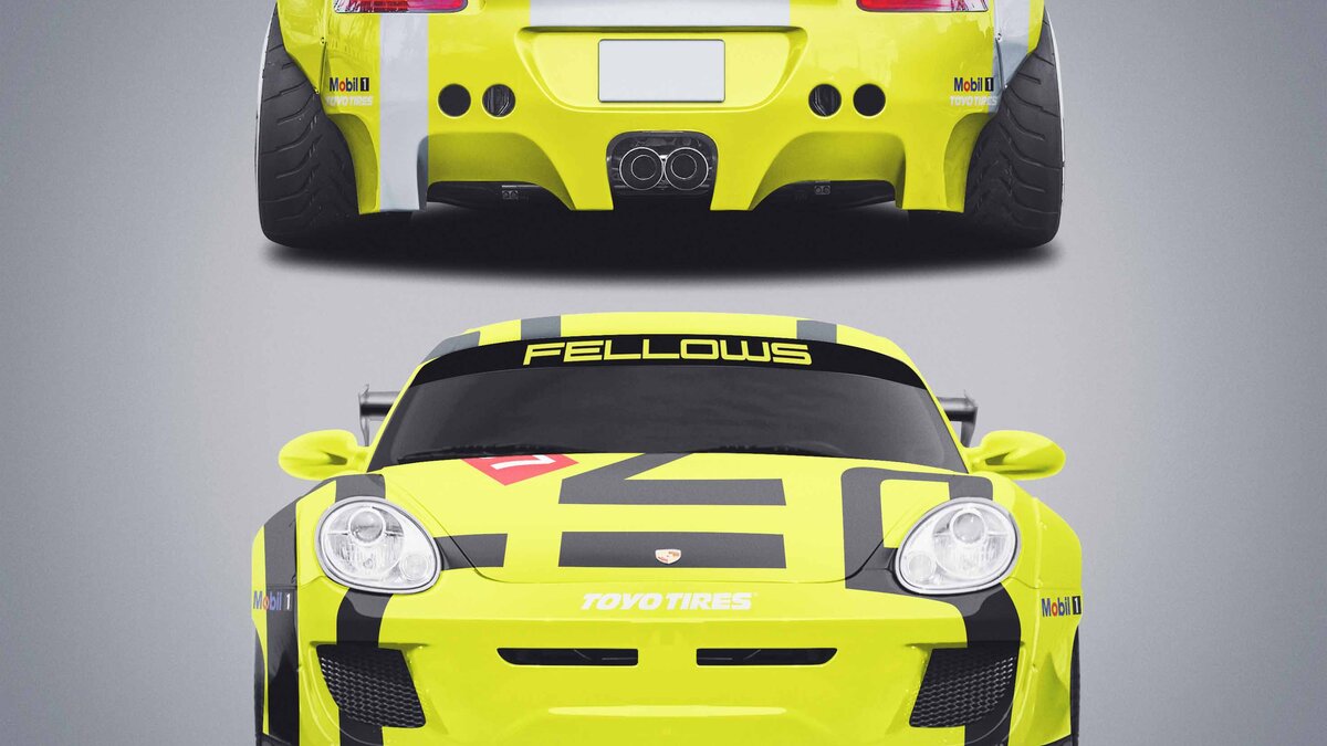 Porsche Cayman - Pandem Design - img 2