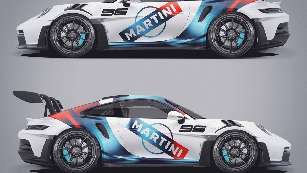 Porsche ​GT3 RS - Frozen Martini Design - img 5