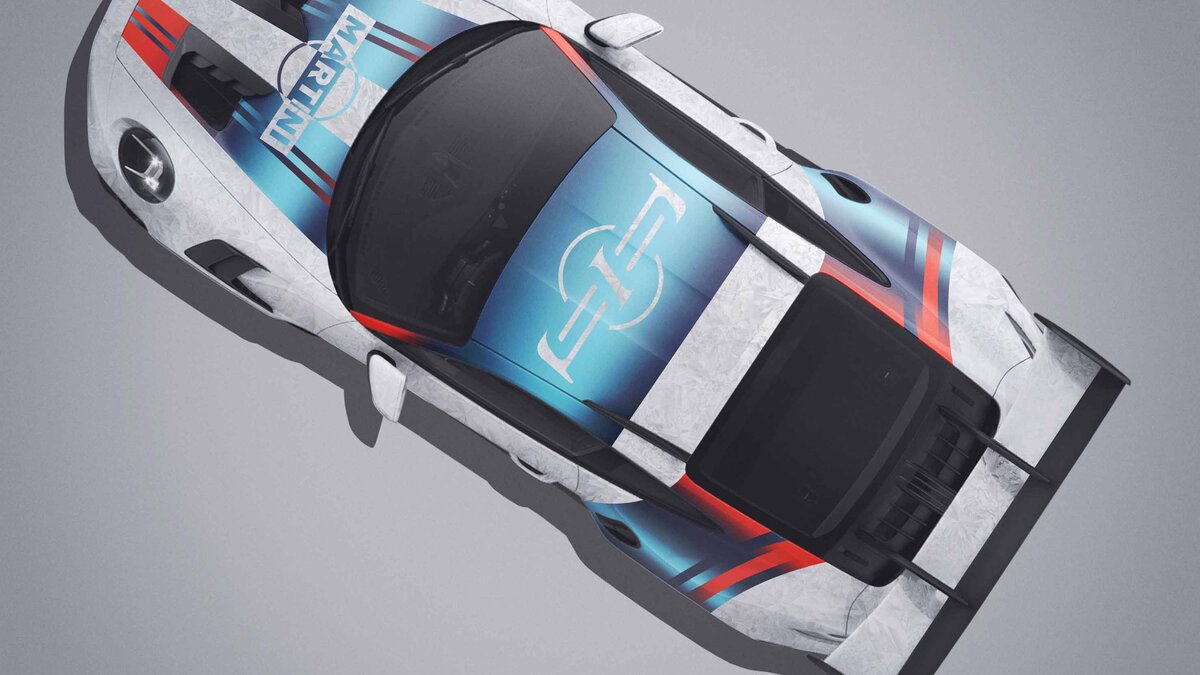 Porsche ​GT3 RS - Frozen Martini Design - img 10