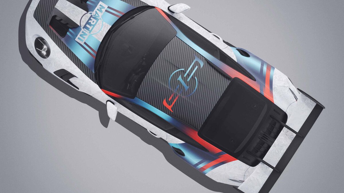 Porsche ​GT3 RS - Frozen Martini Design - img 11