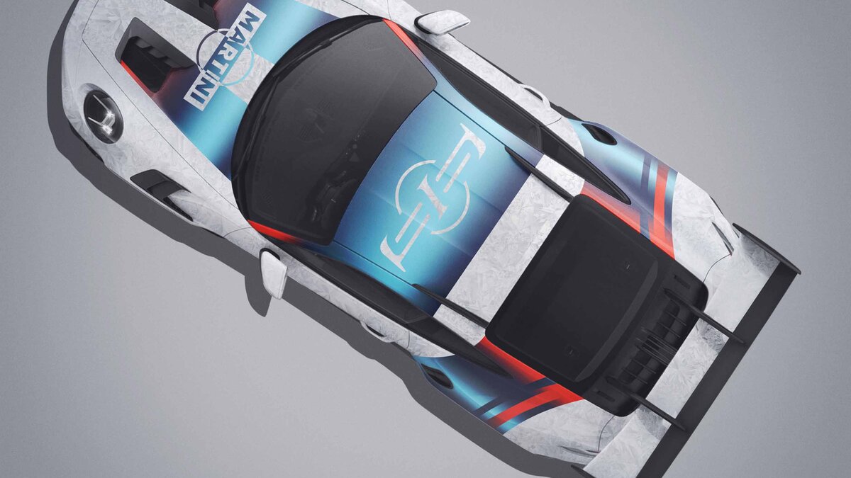 Porsche ​GT3 RS - Frozen Martini Design - img 13