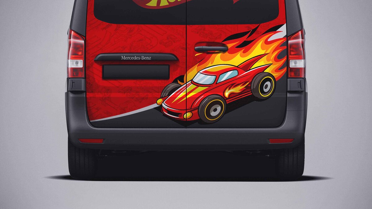 Mercedes-Benz Vito - Hot Wheels Design - img 4