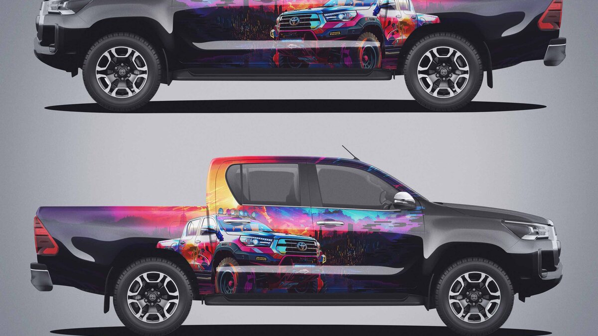 Toyota Hilux - Pop Art Design - img 1