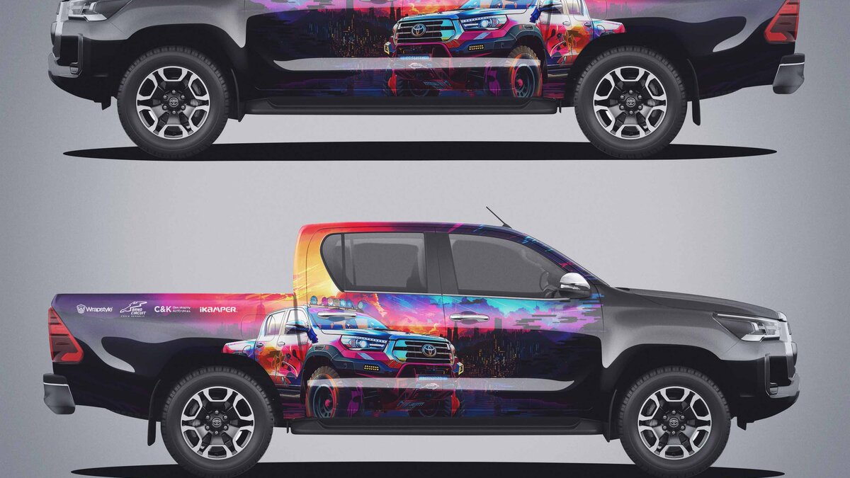 Toyota Hilux - Pop Art Design - img 2