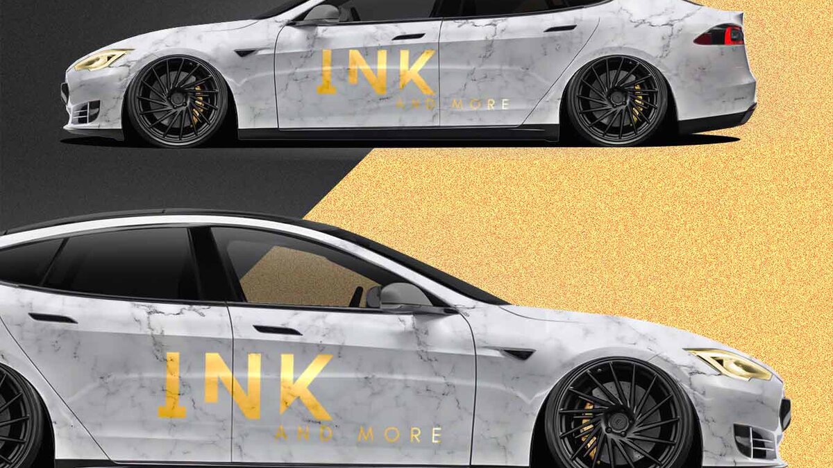 Tesla Model S - Marble Design - img 2