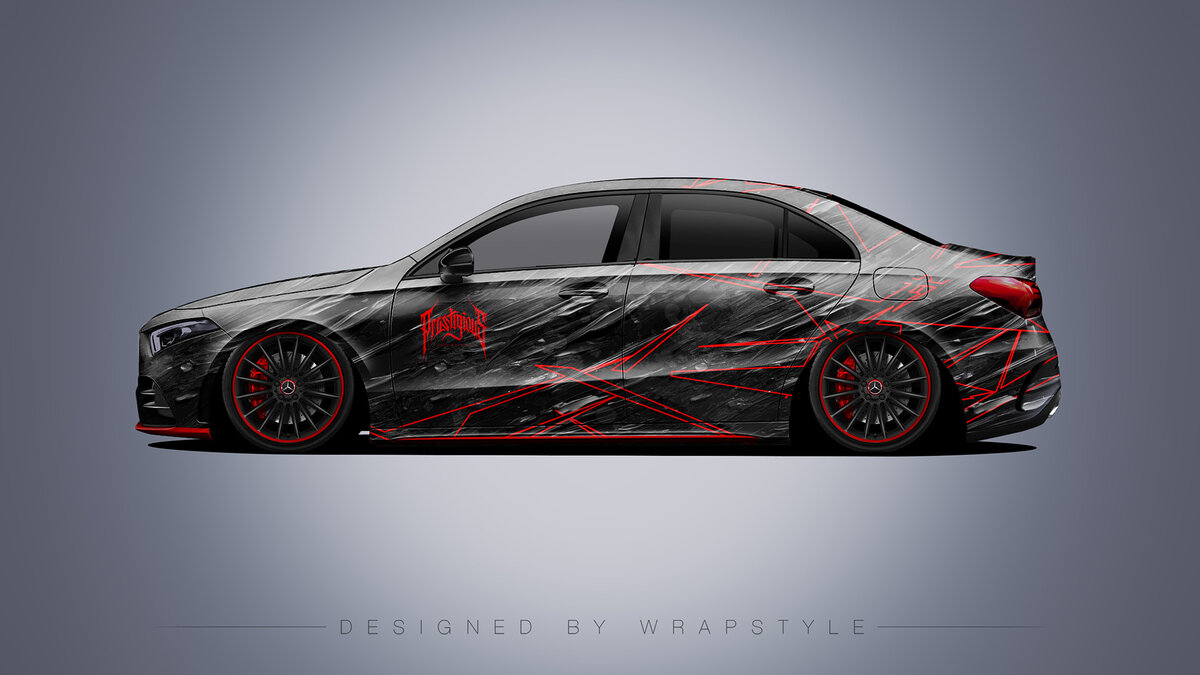 Mercedes A35 AMG - Darkline Design - cover