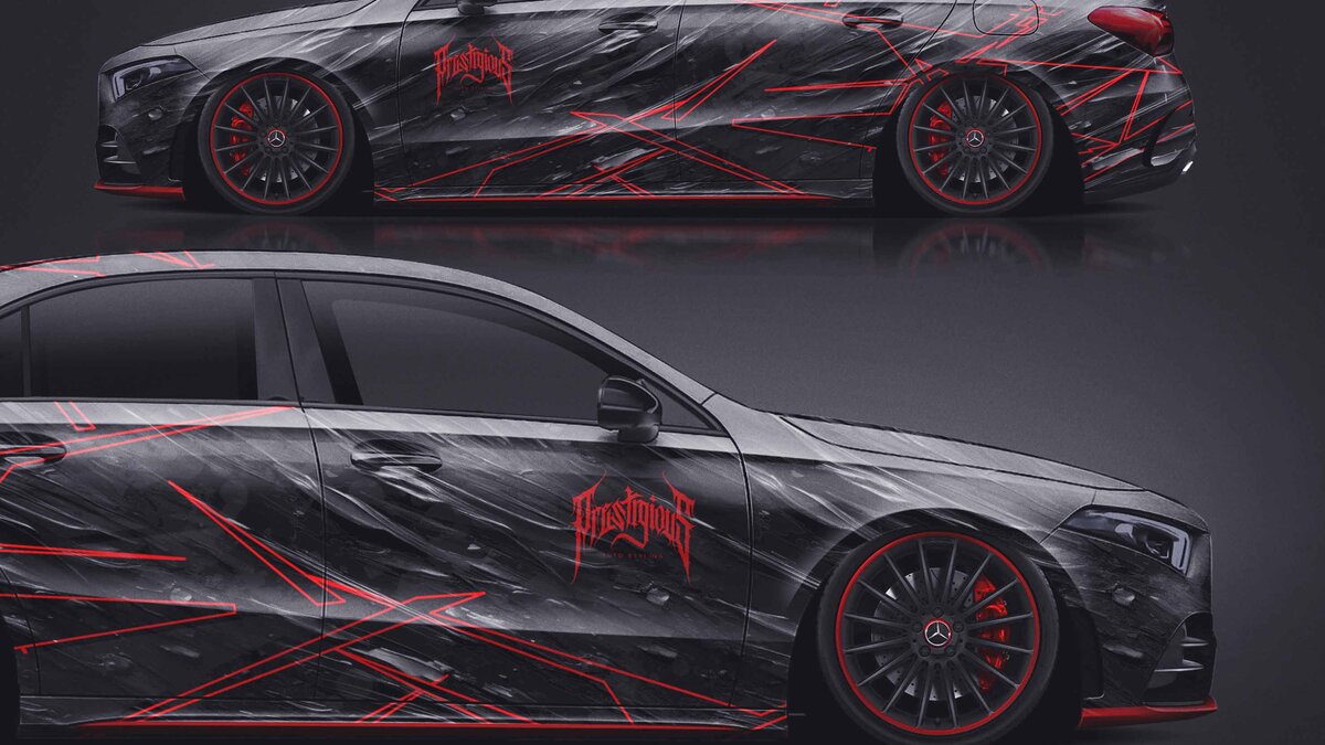 Mercedes A35 AMG - Darkline Design - img 1