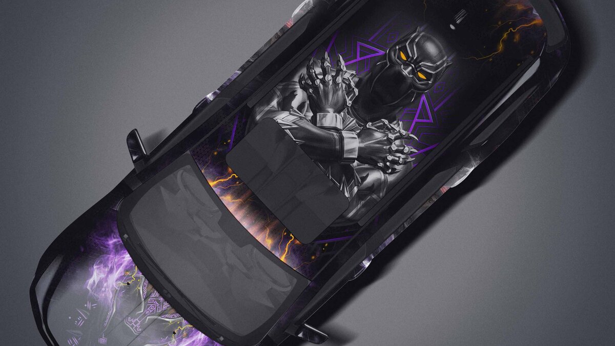 Dodge Durango - Black Panther Design - img 2