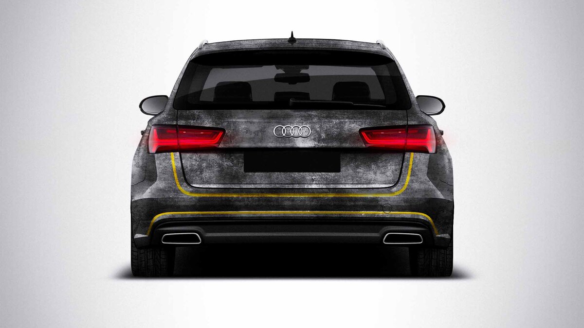 Audi A6 - Raw Metal Design - img 3