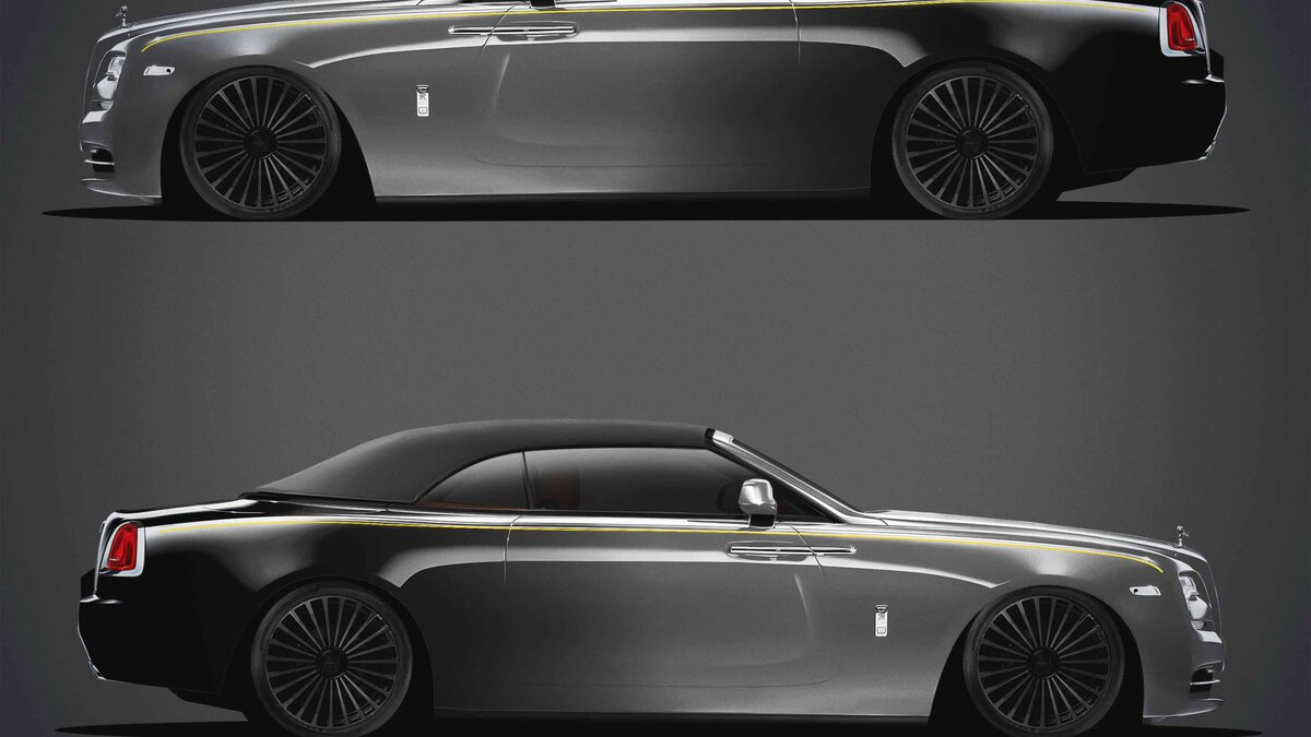 Rolls-Royce Dawn - Marble Gradient Design - img 1