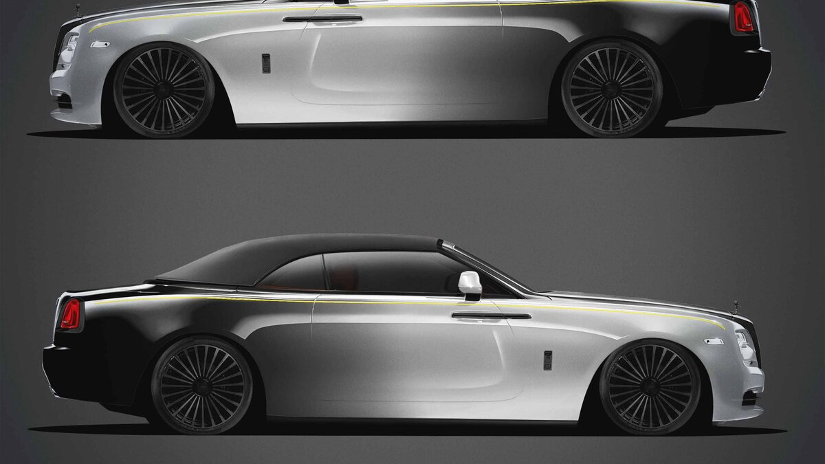Rolls-Royce Dawn - Marble Gradient Design - img 4