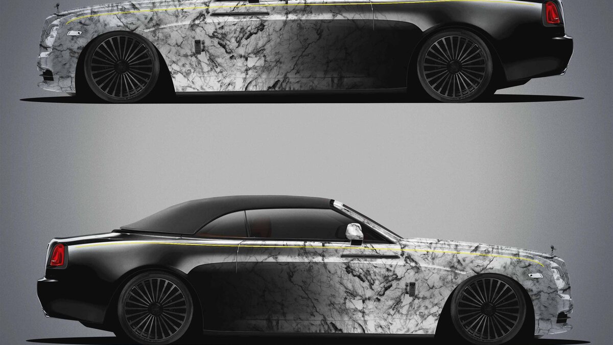 Rolls-Royce Dawn - Marble Gradient Design - img 5