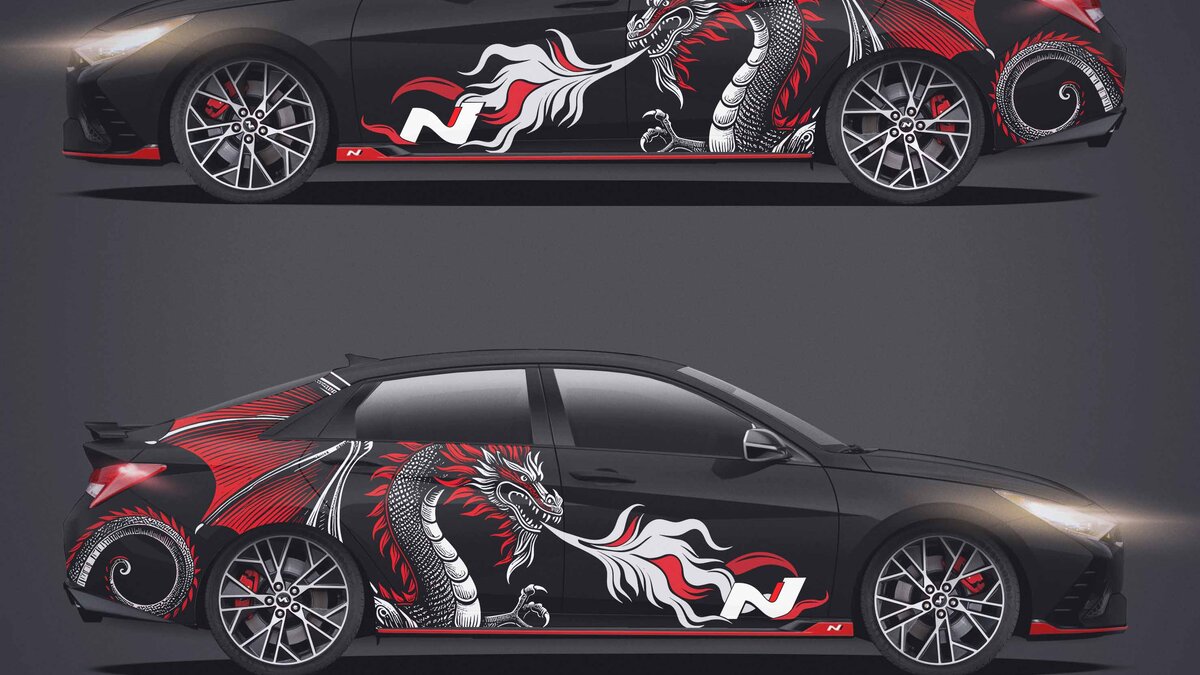 Hyundai Elantra N - Dragon Design - img 3