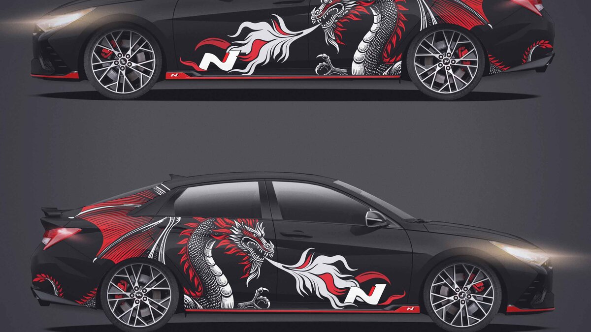 Hyundai Elantra N - Dragon Design - img 4