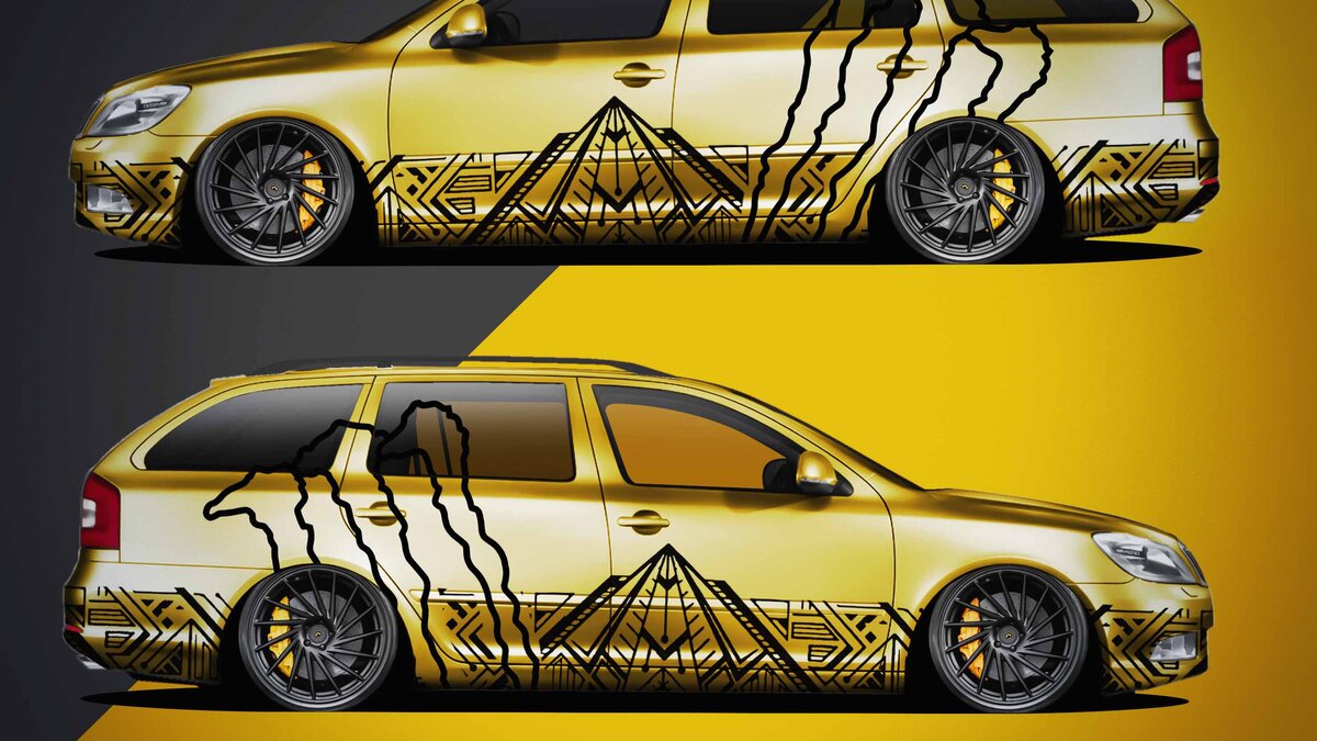 Skoda Octavia - Aztec Fury Design - img 1