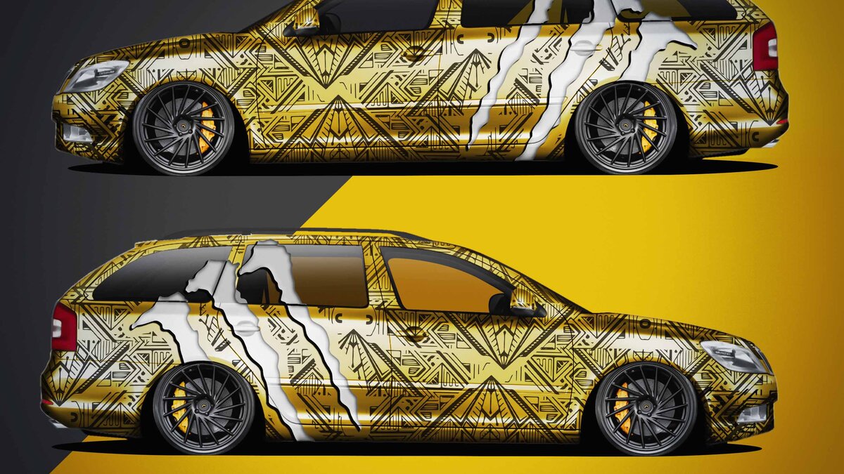 Skoda Octavia - Aztec Fury Design - img 2