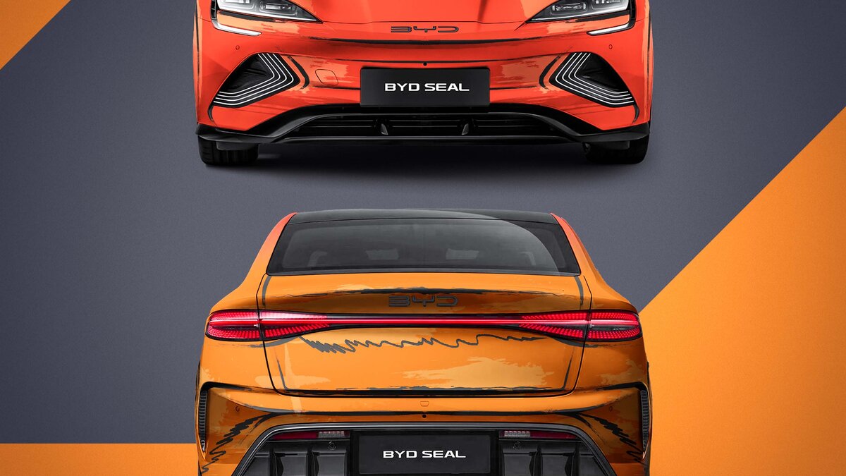 BYD Seal - Cartoon Design - img 7