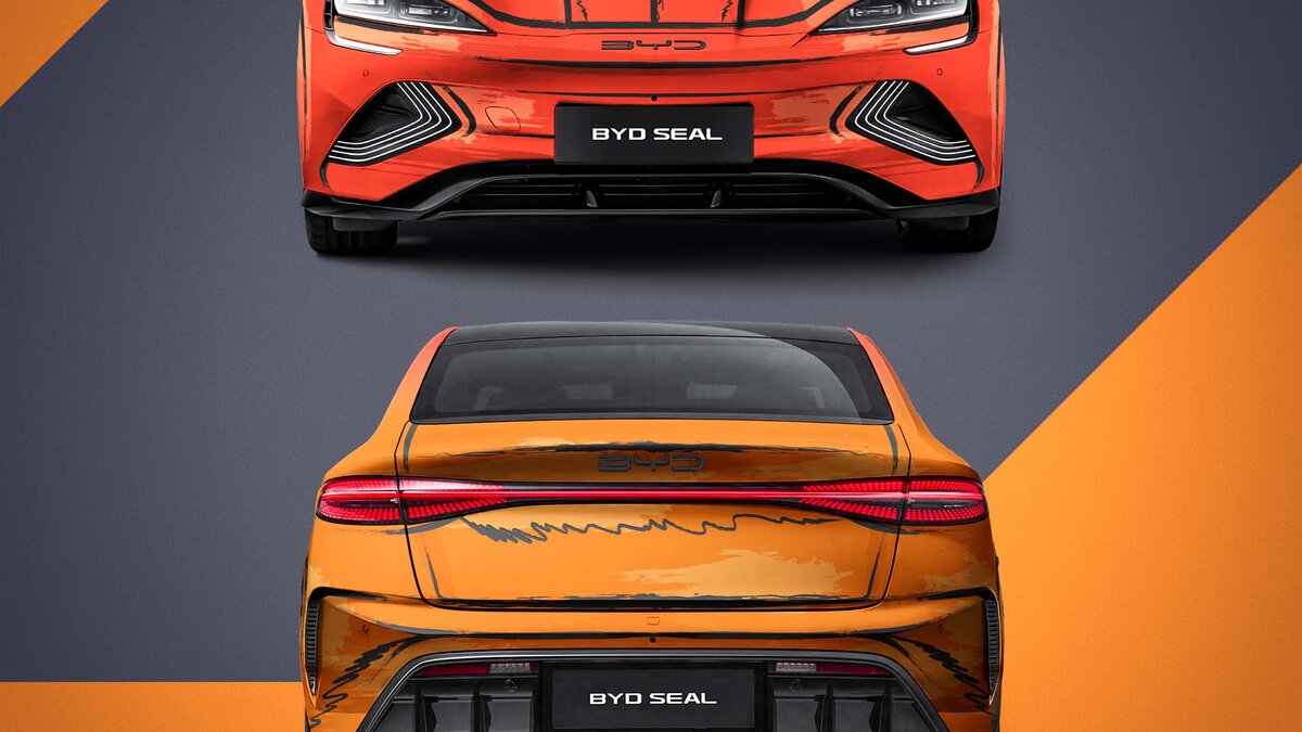 BYD Seal - Cartoon Design - img 8