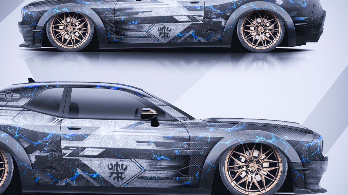 Dodge Challenger Widebody - Starscream Design - img 1