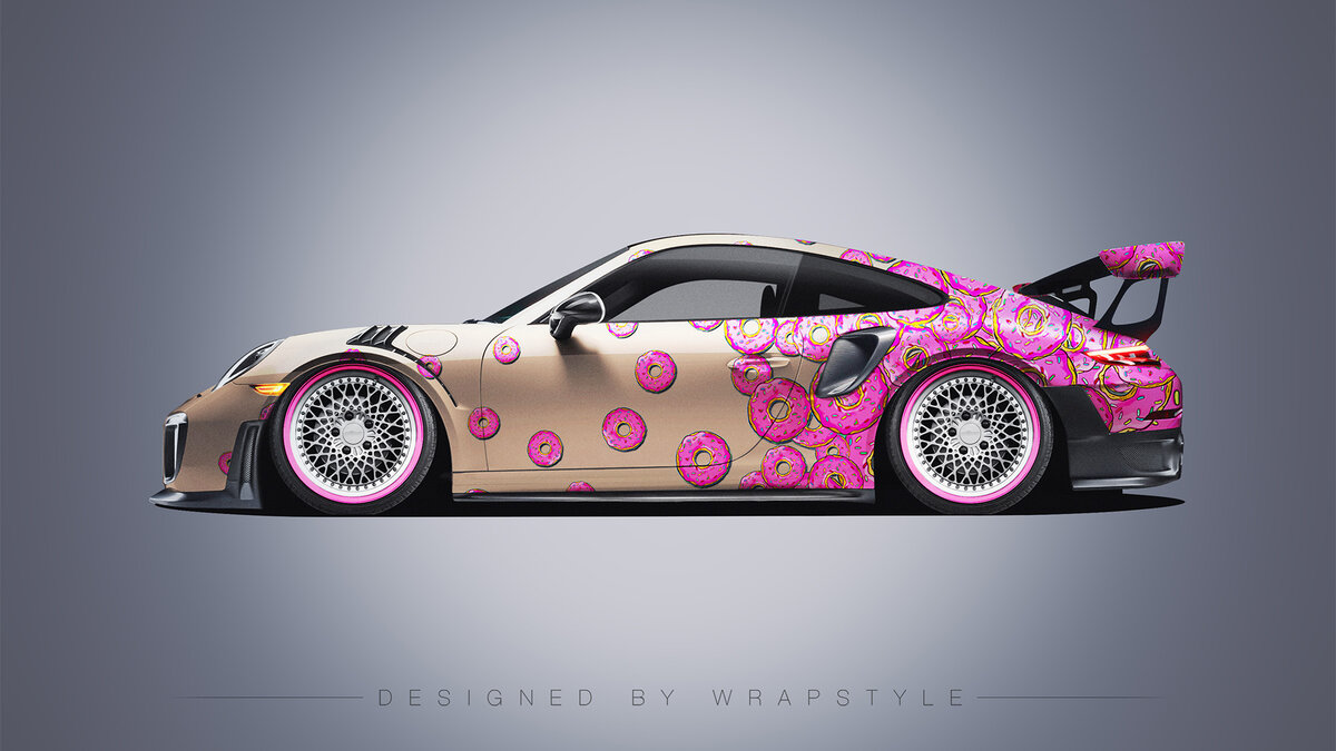 Porsche GT2 RS - Donut Design - cover