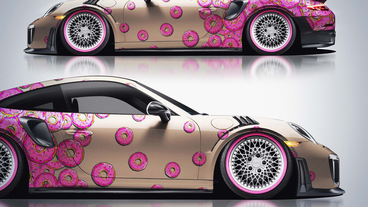 Porsche GT2 RS - Donut Design - img 2
