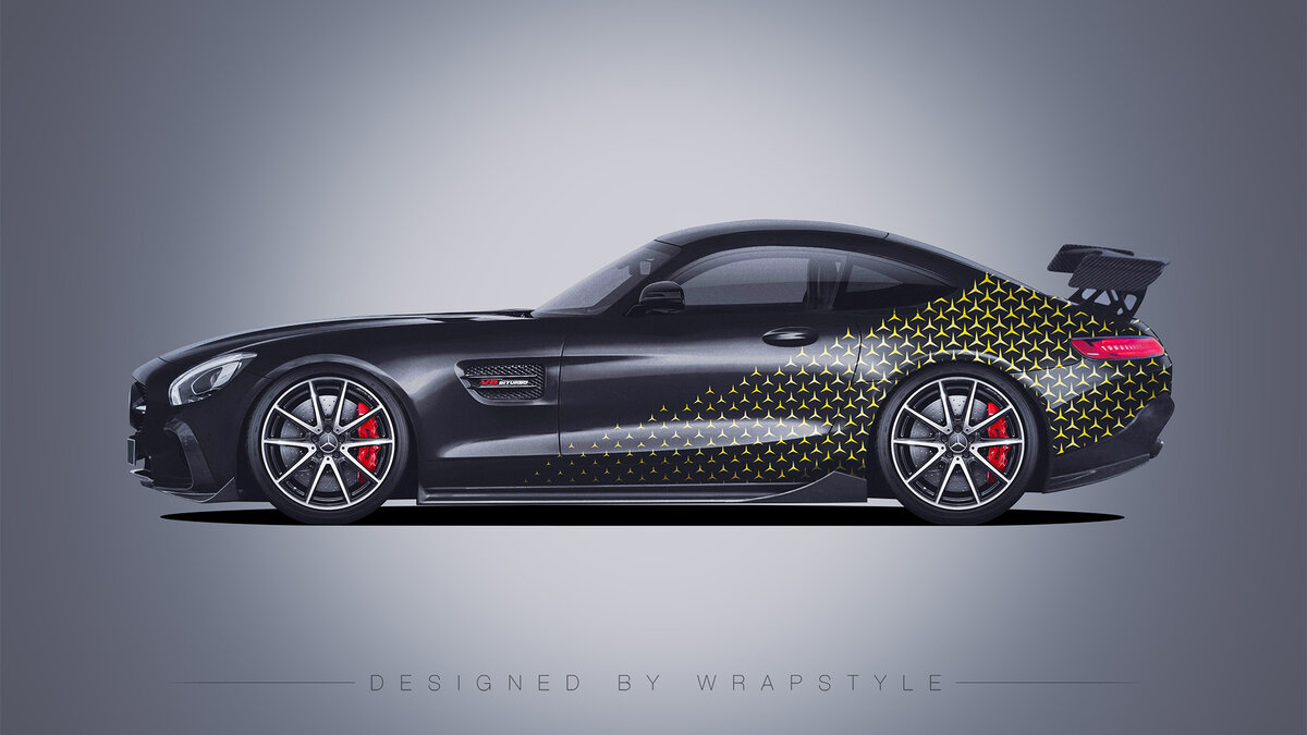 Mercedes-Benz AMG GT - Mercedes Gradient Design - cover