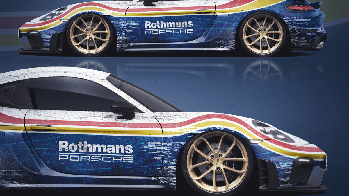 Porsche 718 Cayman GT4 - Heritage Design - img 1