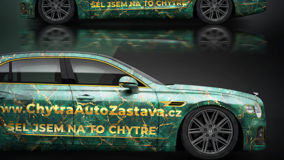 Bentley Flying Spur - Green Marble Design - img 3