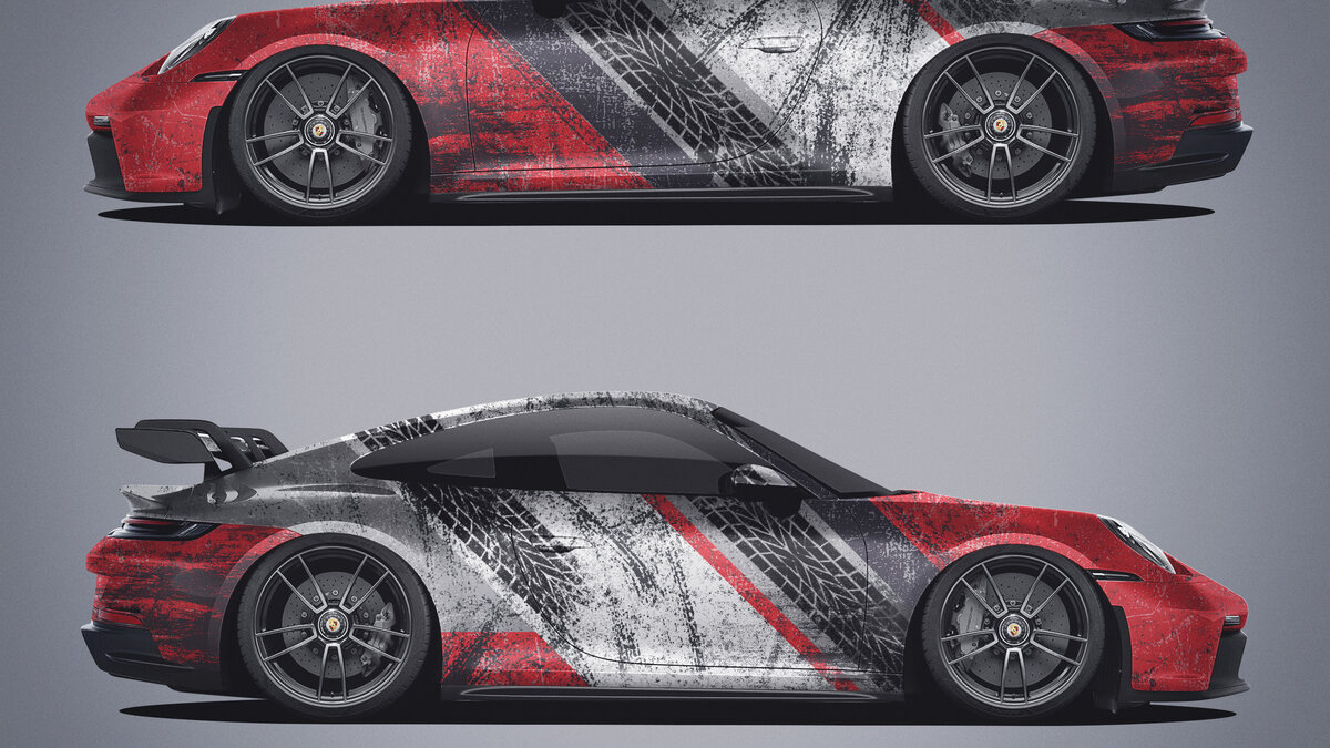 Porsche 992 Coupe - Grunge Design - img 5