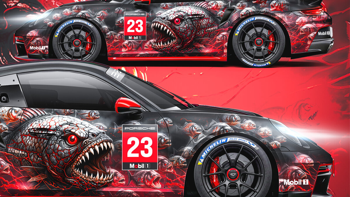 Porsche Cup 992 - Piranha Design - img 1