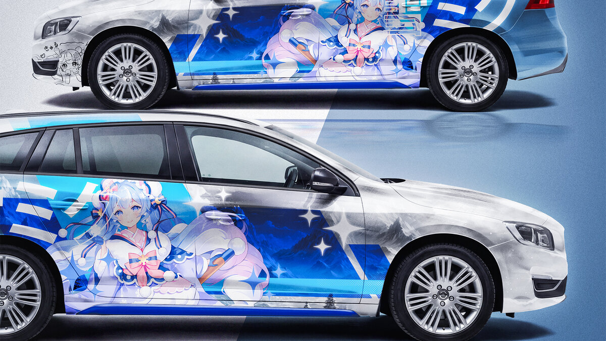 Volvo V60 - Snow Miko Design - img 1