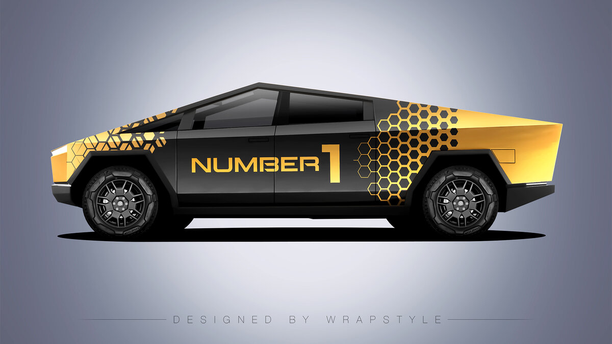 Tesla Cybertruck - Number 1 Design - cover