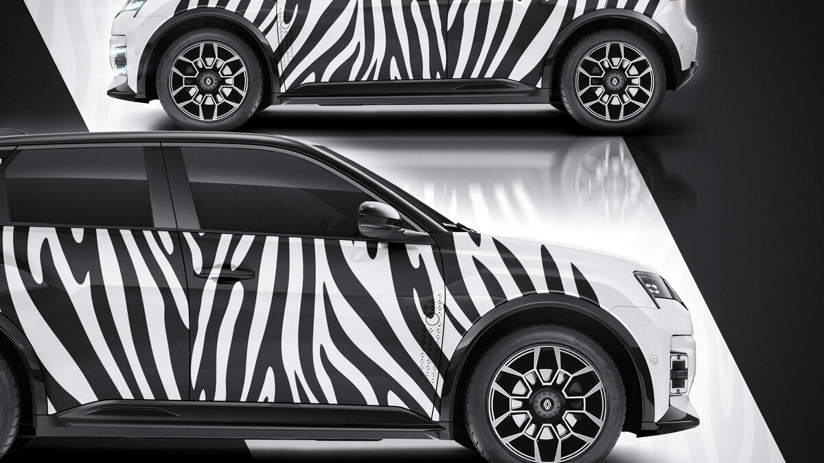 Renault 5 E-Tech - Zebra Design - img 2