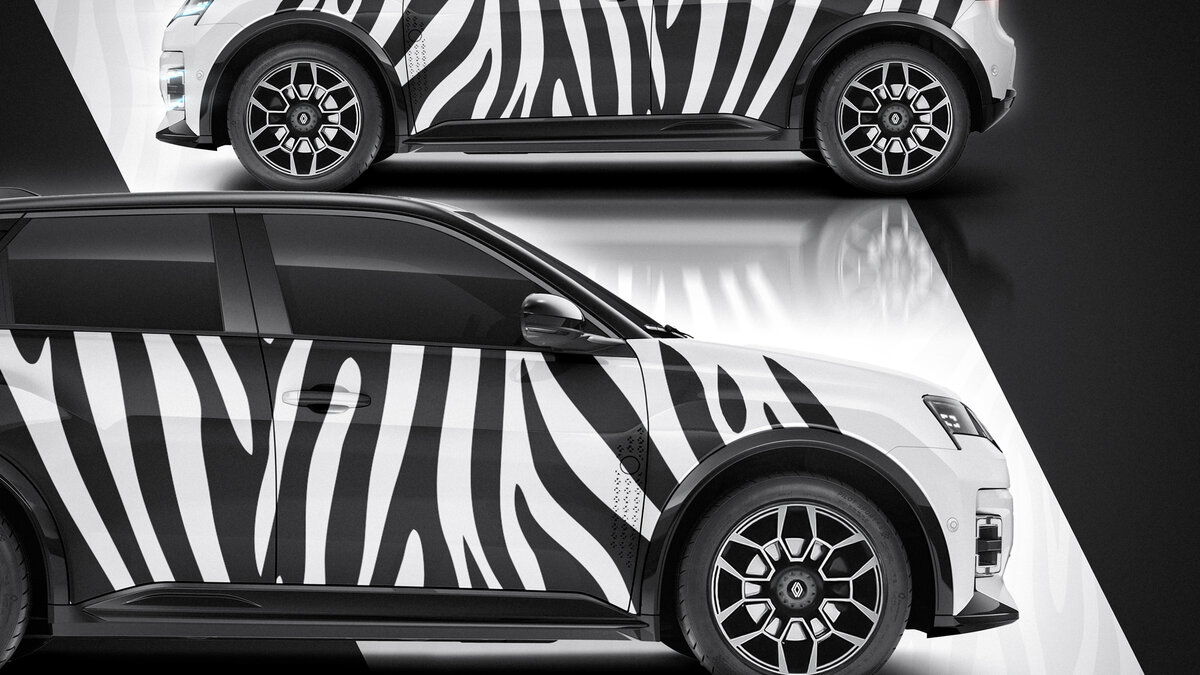 Renault 5 E-Tech - Zebra Design - img 3
