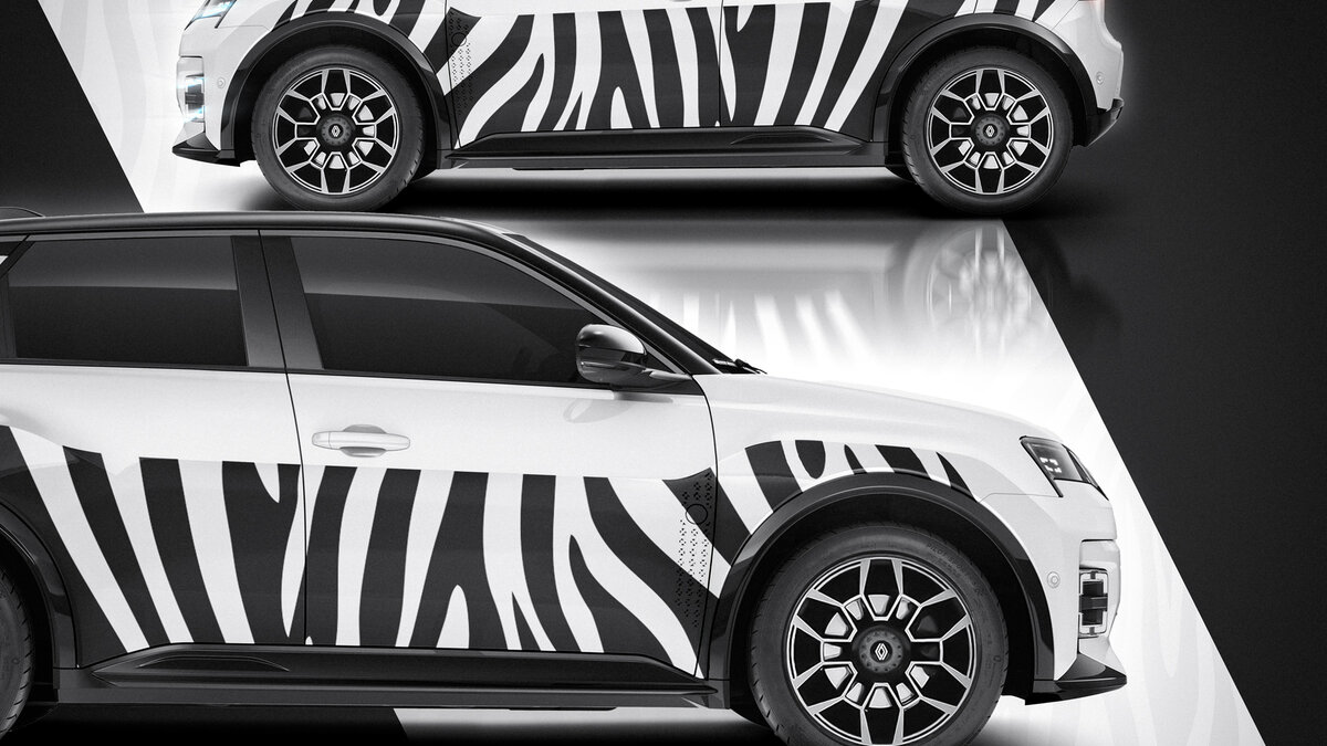 Renault 5 E-Tech - Zebra Design - img 4