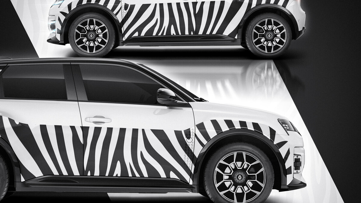 Renault 5 E-Tech - Zebra Design - img 5