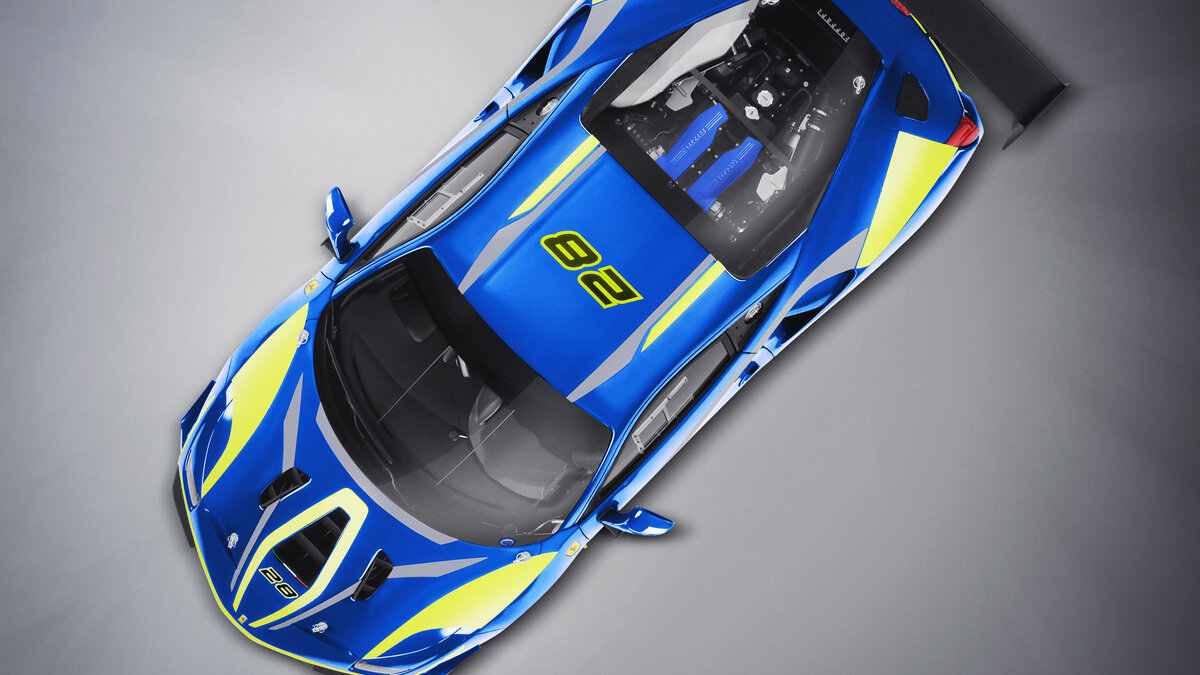 Ferrari 488 Challenger - Stripes Design - img 2