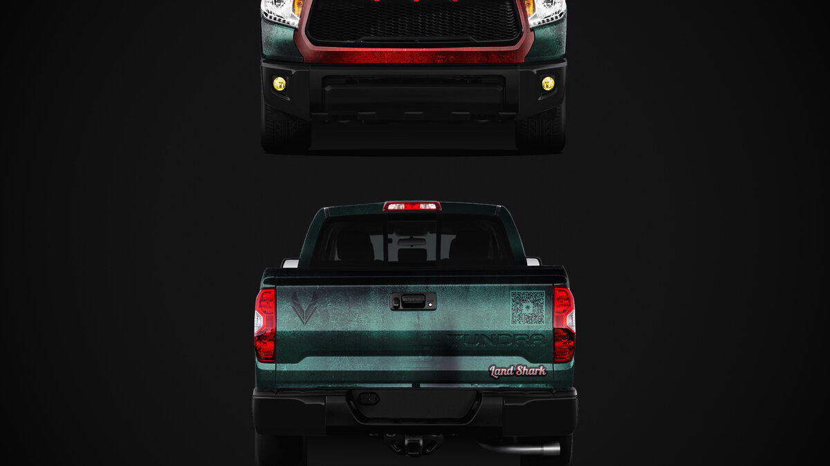 Toyota Tundra SR5 - Grunge Shark Design - img 7