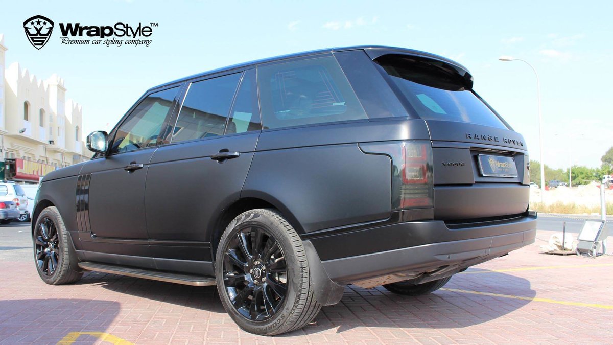 Range Rover Vogue - Black Matt wrap - img 3