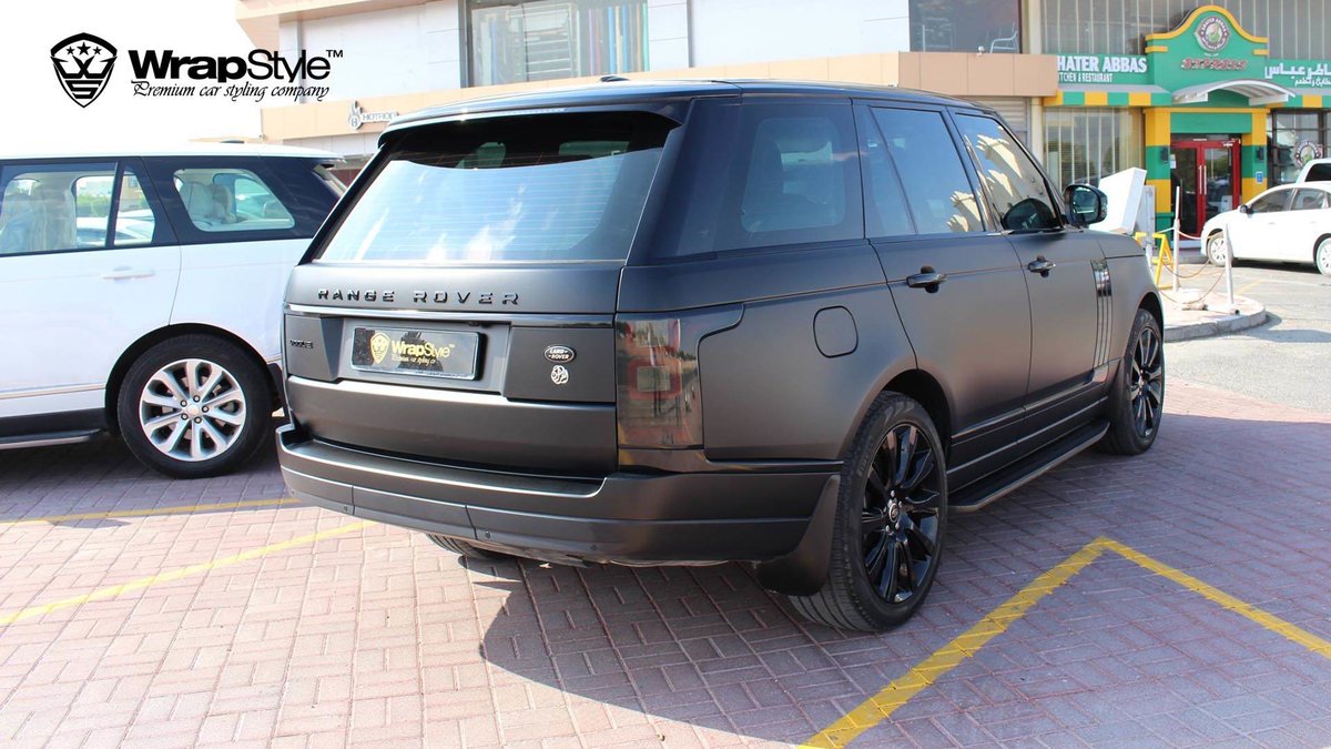 Range Rover Vogue - Black Matt wrap - img 2
