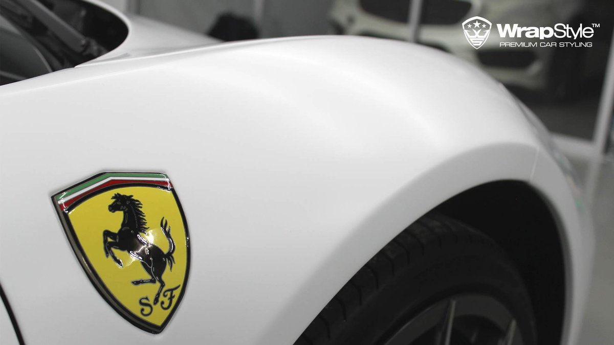 Ferrari 458 Italia - Satin White wrap - img 1